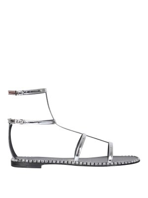 GIUSEPPE ZANOTTI: ballerine - Sandali gladiatore piatti
