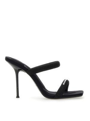 サンダル・ミュール FERRAGAMO SANDAL WITH ASYMMETRICAL BOW (763016_01F796NERO) Ferragamo asymmetric-bow Satin Sandals | Black | FARFETCH