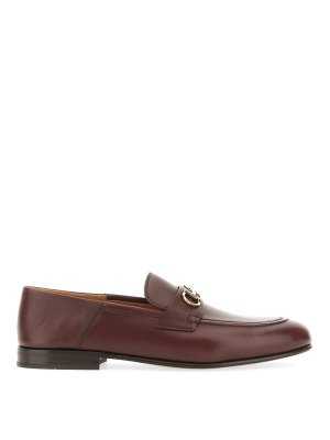 FERRAGAMO: Loafers & Slippers - Moccasin With Gancini Ornament