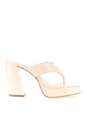 Versace Medusa Smiley Slide Sandals - White