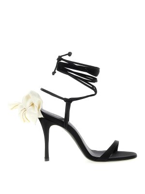 MAGDA BUTRYM: sandals - Sandal With Flower Detail