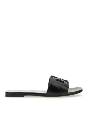 N°21 Women Sandals 21ESP01660166 N001 BLACK N°21 Logo sandals - Black - Women | 21ESP01660166N001