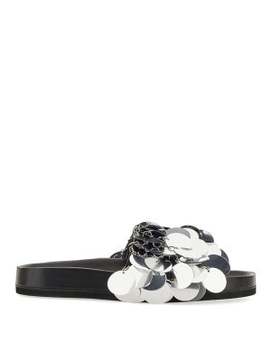 Balenciaga Silver sandals - Silver - Women | 801425WBC708010