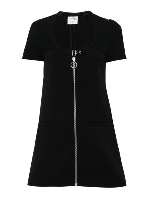 Courreges: short dresses - Holistic buckle-detail mini dress