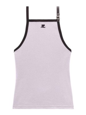 Courreges: Tops & Débardeurs - Top - Gris