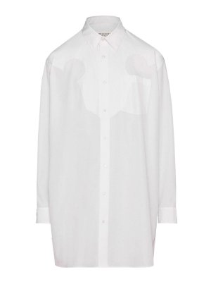 Maison Margiela: ショートドレス - ショートドレス - 白