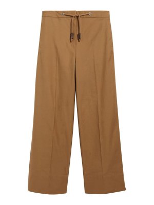 Max Mara: casual trousers - Ottavo waterproof twill trousers