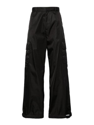 OFF-WHITE: casual trousers - Wide-leg cargo trousers