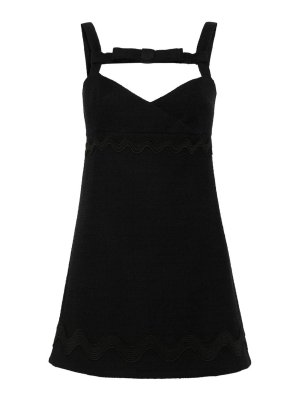 PATOU: Robe longueur genou - Robe Au Genou - Noir
