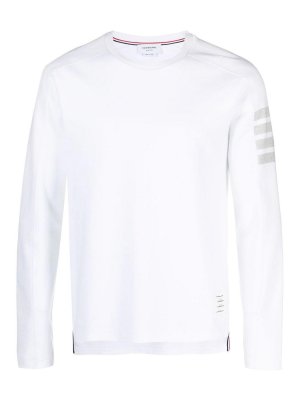 THOM BROWNE: T-shirts - T-Shirt - Weiß