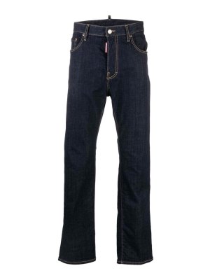 DSQUARED2: Straight Leg Jeans - Straight Leg Jeans - Blau