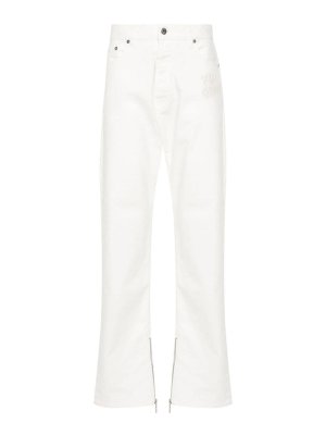 【関税込み】Maison Margiela ホワイト Bianchetto ジーンズ Maison Margiela Bianchetto Hand Painted Denim Jeans | Nordstrom