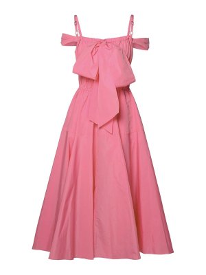 PATOU: maxi dresses - Pink polyester dress