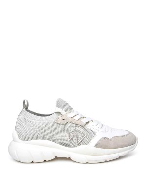 Stuart Weitzman: trainers - Beige fabric sneakers