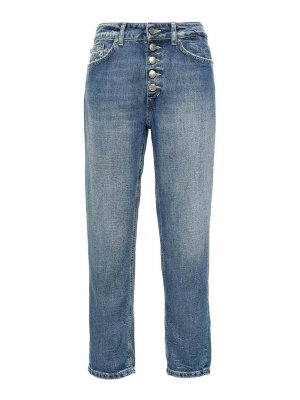 DONDUP: straight leg jeans - Denim jeans