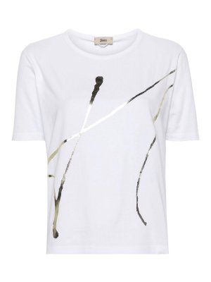 HERNO: Tシャツ - Tシャツ - 白