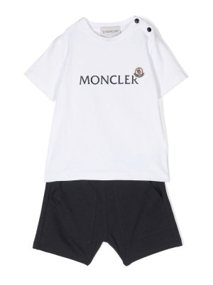MONCLER JR: Pantalons de survêtement  - Pantalons De Sport - Bleu