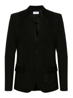 OFF-WHITE: blazers - Single-breasted blazer