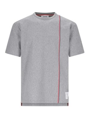 THOM BROWNE: Camisetas - Camiseta - Gris
