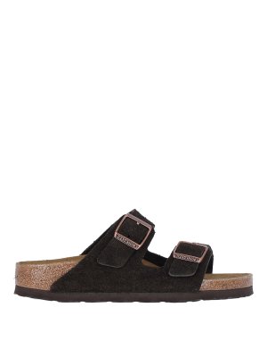 サンダル・ミュール AMBUSH FW21 RUBBER SLIDE SANDALS (BWIC002_F21MAT0016000) Ambush Quilted leather slide sandals for Men - Black in UAE