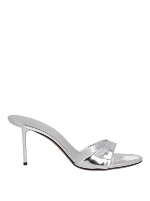 Paris Texas: mules shoes - Lidia Mule  In Mirrored Leather