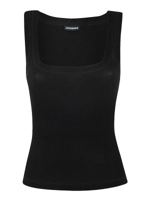 JACQUEMUS: Tops & Tank tops - Black top