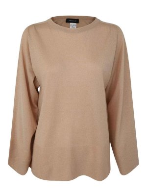 FABIANA FILIPPI: crew necks - Lurex crew neck sweater