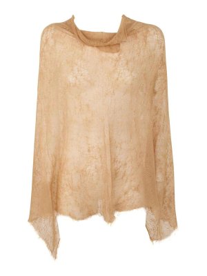 MIRROR IN THE SKY: Capes &  Ponchos - Semi felted poncho