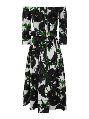 SAMANTHA SUNG: maxi dresses - Audrey off-shoulder long dress