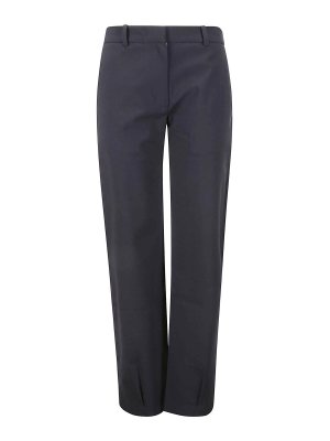 パンツ PAROSH Women Straight Pants D230730 012 Blue P.a.r.o.s.h . Pants In Blue | ModeSens