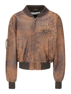 Acne Studios: casual jackets - Brown jacket