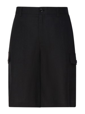 DOLCE & GABBANA: Hosen Shorts - Shorts - Schwarz