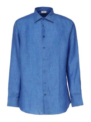 ETRO: Camisas - Camisa - Azul