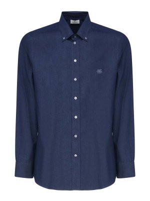 ETRO: Camisas - Camisa - Azul