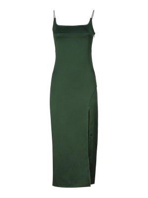 JACQUEMUS: Robe longueur genou - Robe Au Genou - Vert