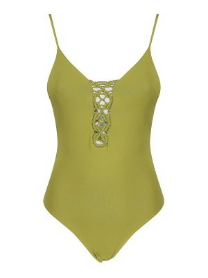 FISICO: one-piece - One-piece swimsuit with braiding