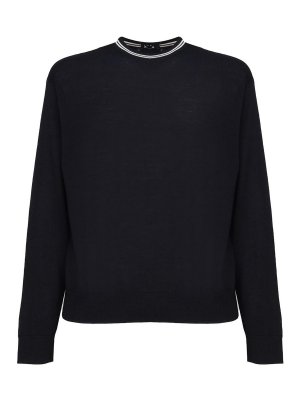 EMPORIO ARMANI: crew necks - Wool sweater