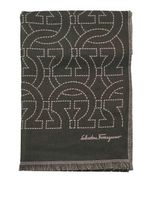 SALVATORE FERRAGAMO: Schals - Schal - Grün