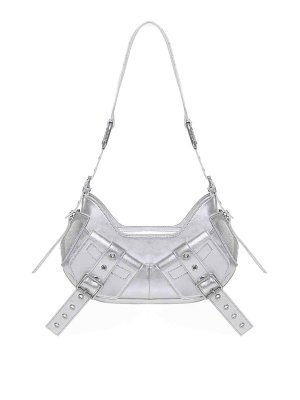 BIASIA: クロスボディバッグ - クロスボディバッグ - 銀