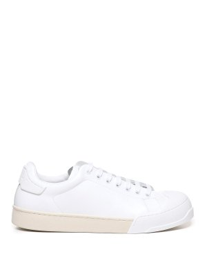 Marni: Chaussures de sport - Baskets - Blanc
