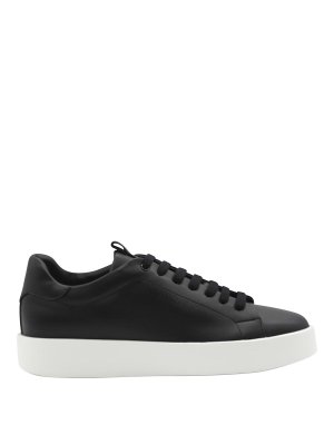 GIULIANO GALIANO: trainers - Road sneakers in nappa leather