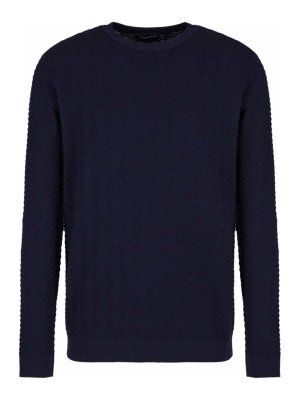 A.P.C. Melville Sweater - Blue - Men | COGDKH23317IAJ