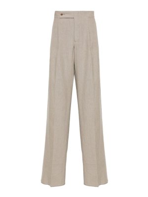 GIORGIO ARMANI: Pantalones de sastrerìa - Shorts - Azul