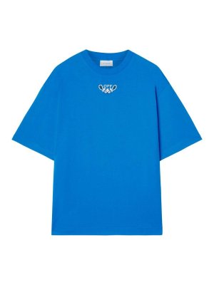 OFF-WHITE: T-shirts - T-Shirt - Blau
