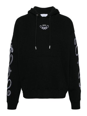 OFF-WHITE: Felpe e maglie - Felpa nera