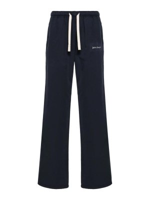 Palm Angels: スウェットパンツ - ショートパンツ - ブルー