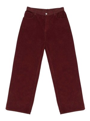 Marcelo Burlon County Of Milan: casual trousers - Dark red pants