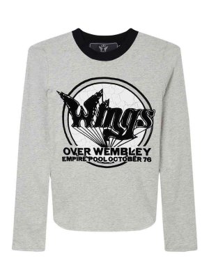 STELLA McCARTNEY: T-shirts - T-Shirt - Gris