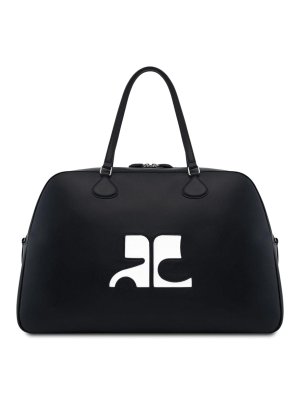 Courreges: totes bags - Heritage Leather Holdall