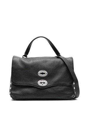 ZANELLATO: totes bags - Small Postina Leather Tote Bag